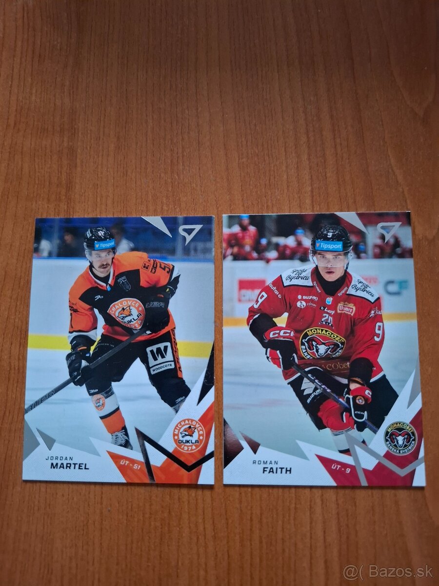 Hokejove karticky Tipos Extraliga25/26