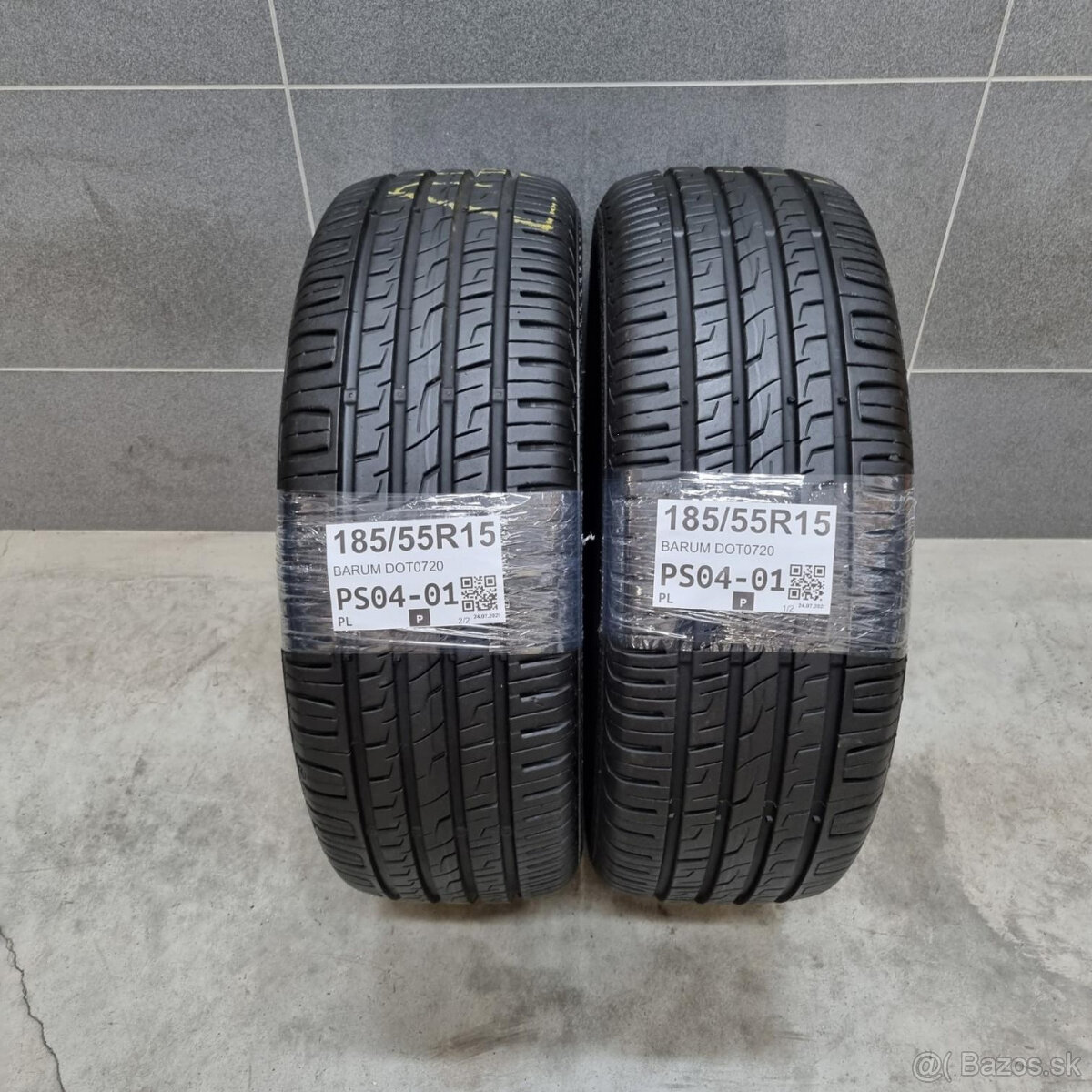 Letné pneumatiky 185/55 R15 BARUM DOT0720