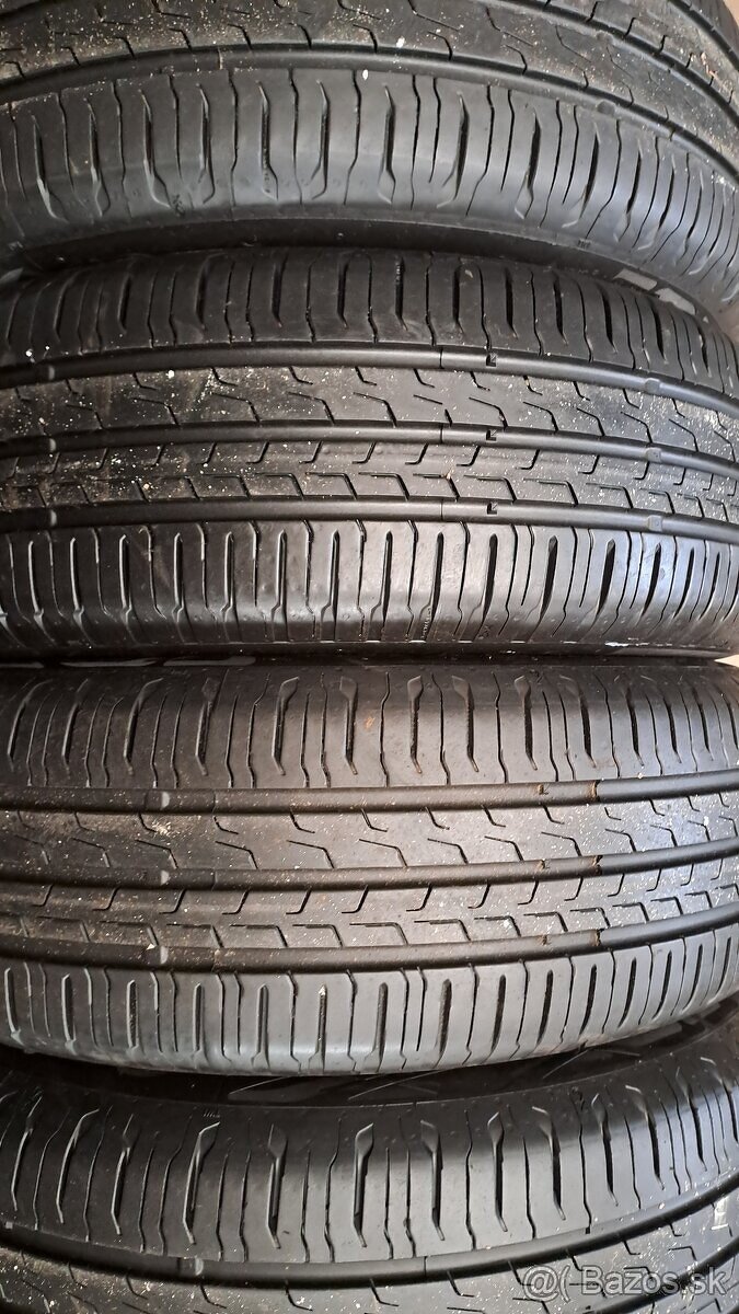 Predám 4ks pekné letné 185/65r15-88T Continental