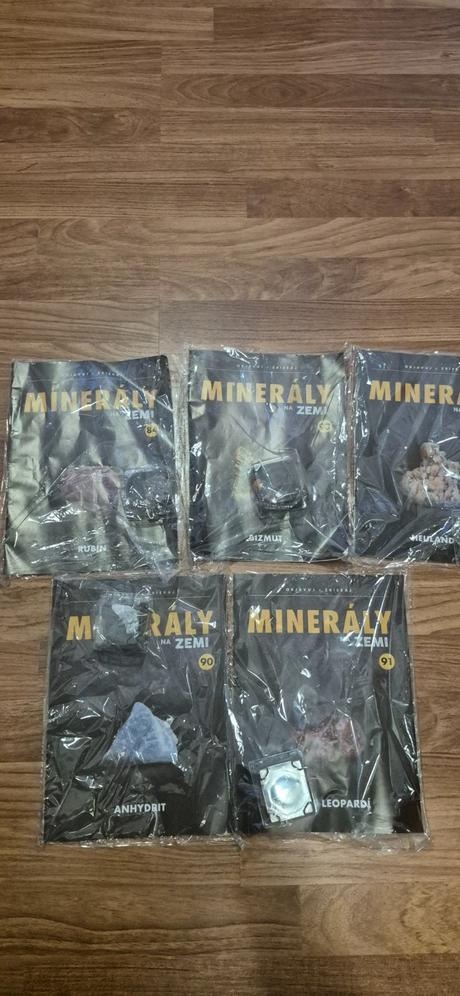 Predam nove zabalene mineraly