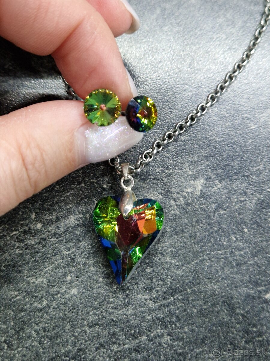 Set retiazka a náušnice