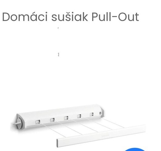 Vyťahovací sušiak na prádlo