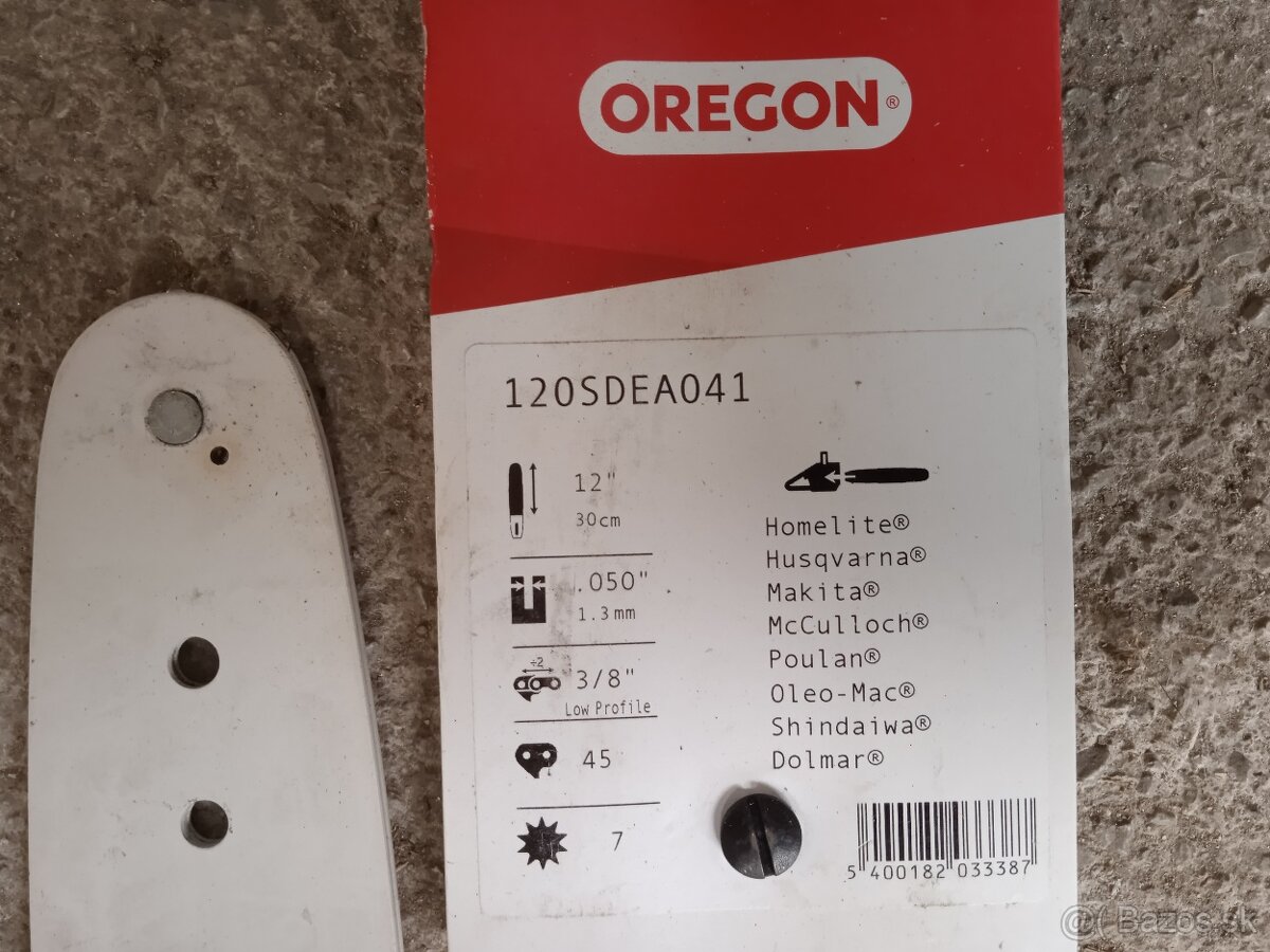 Predám Oregon lišty na pilu