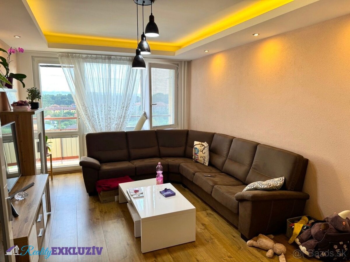 Na predaj 3 izbový byt centrum, Lučenec
