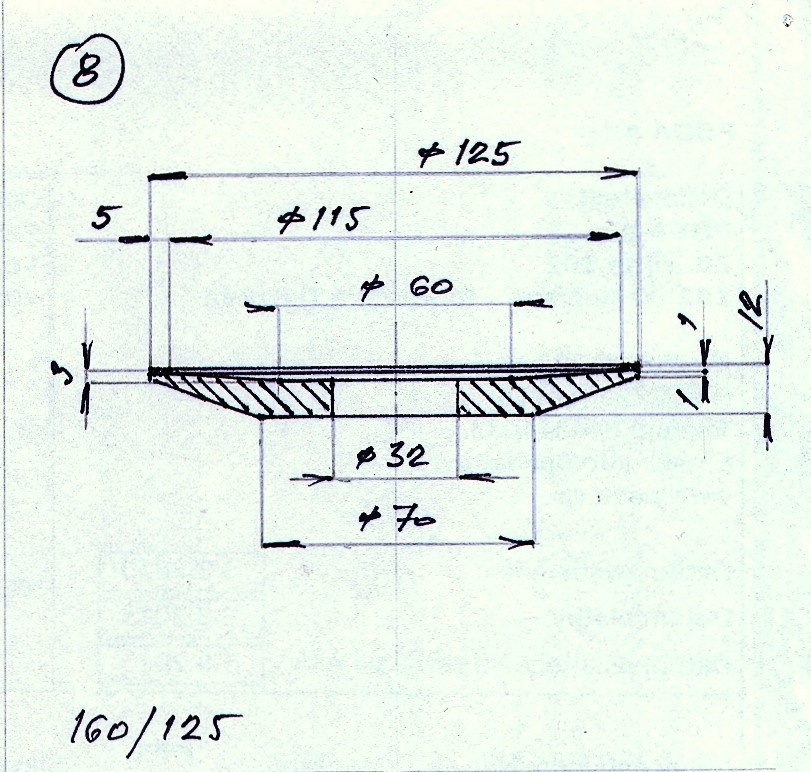 DIA brus č,8 – Ø 125 mm