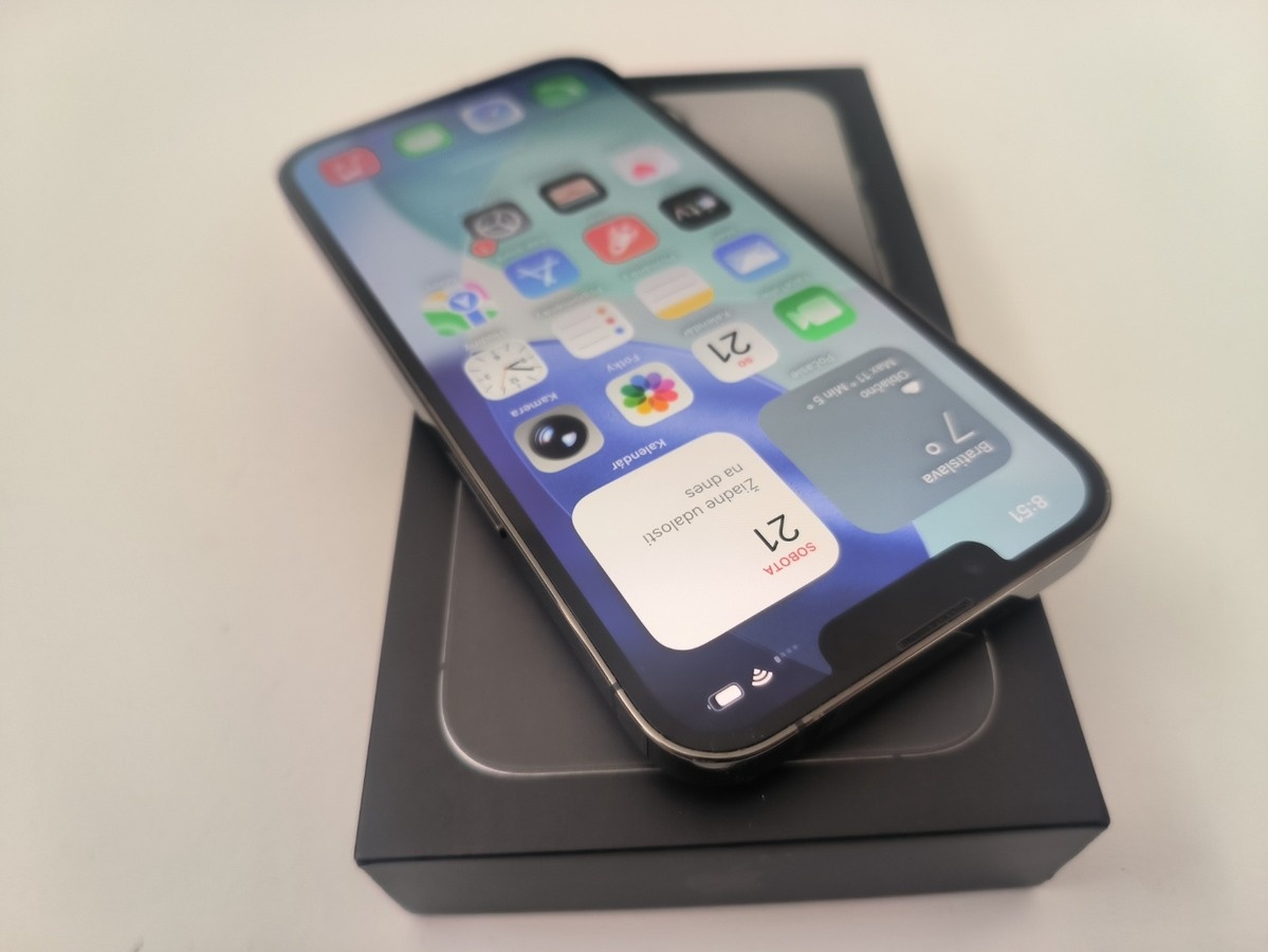 apple iphone 13 PRO 128gb Graphite / Batéria 100%