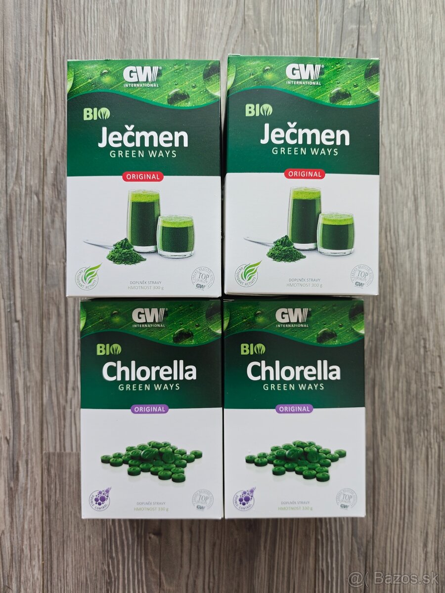 Greenways Jačmeň + Chlorella