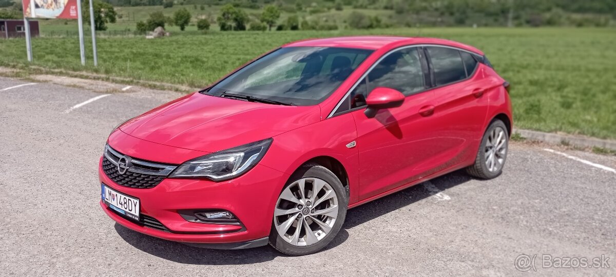 Opel Astra 1.4 turbo benzín 110 kw, ročník 2017