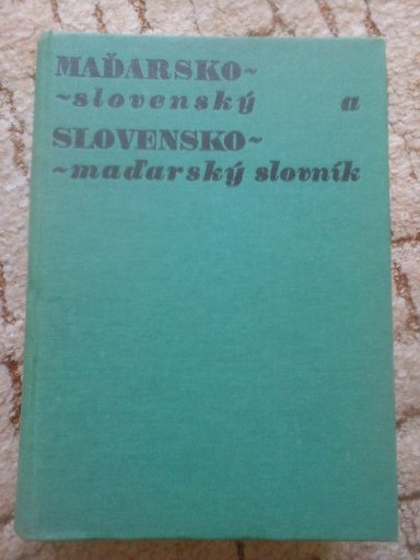 Maďarský slovník
