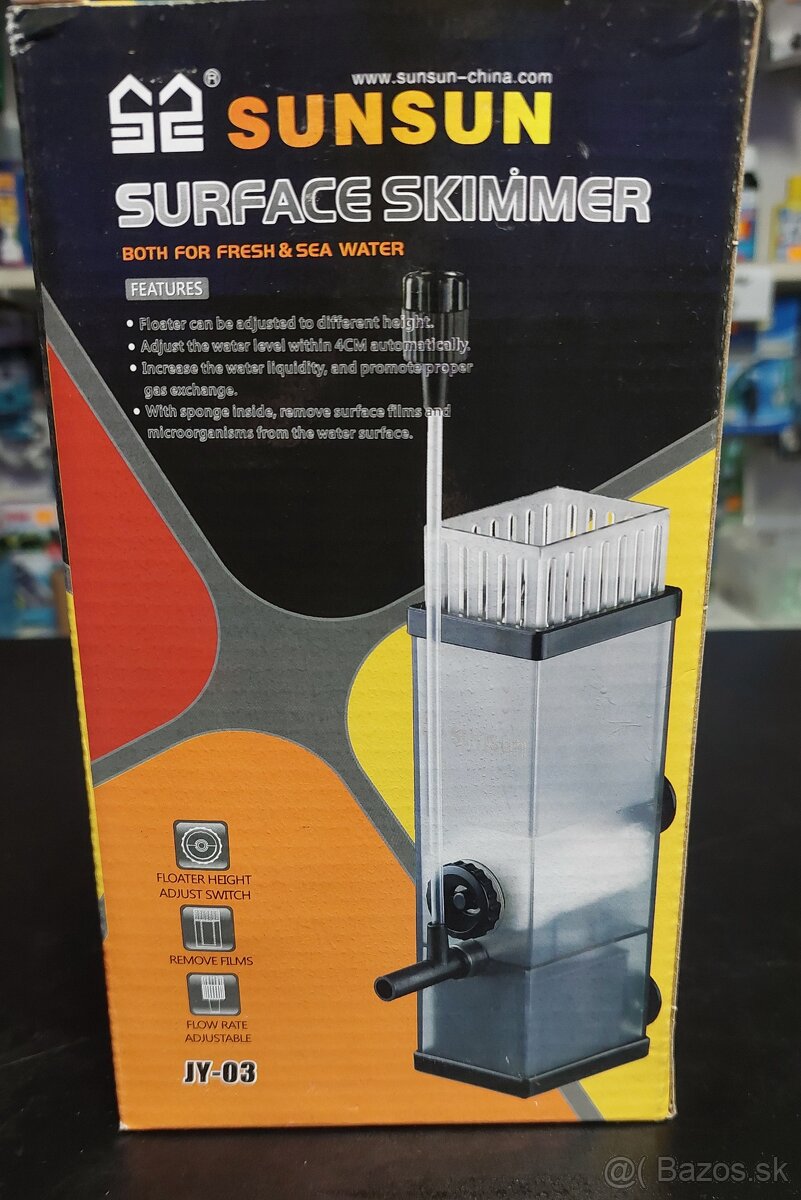 Hladinový zberač nečistôt SunSun Skimmer JY-03
