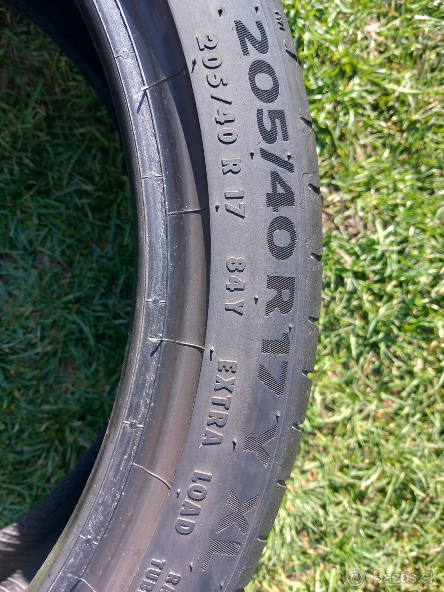 205/40 r17 letne pneumatiky