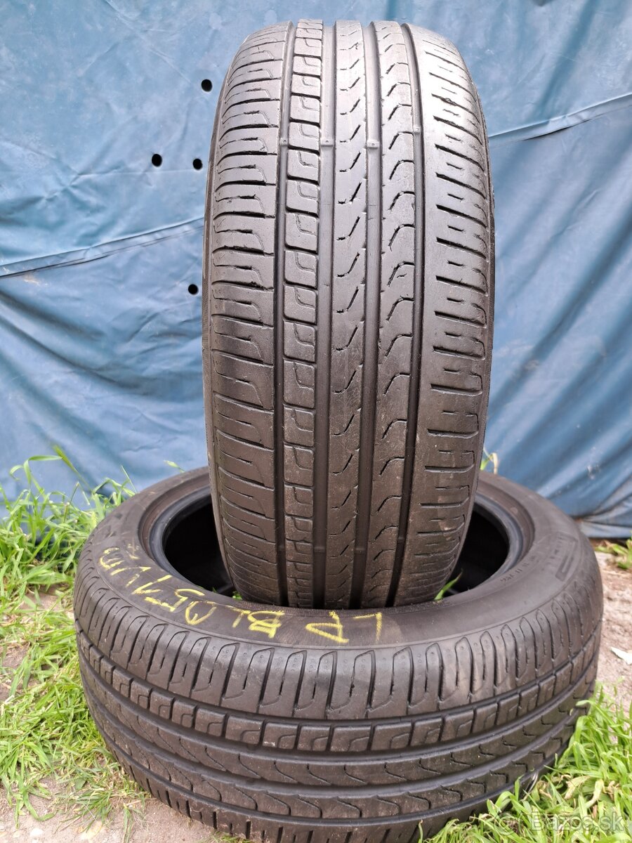 Ponúkam 2 letné pneumatiky Pirelli Cinturato 225/50 R18