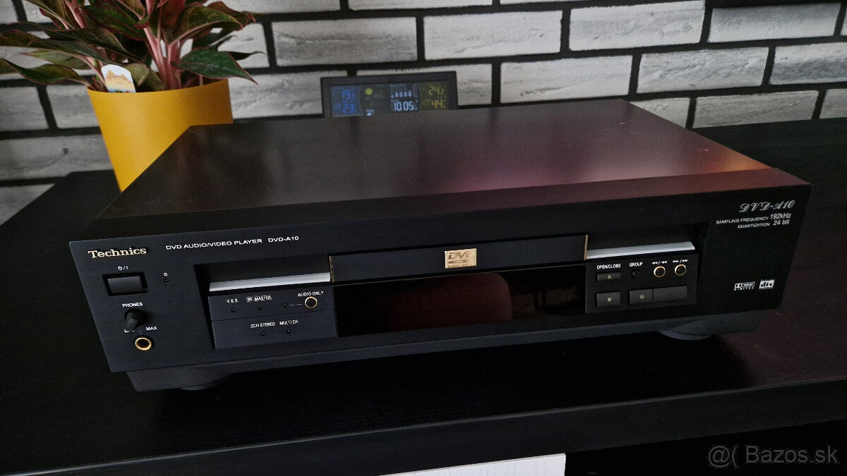Technics DVD-A10 čierne prevedenie