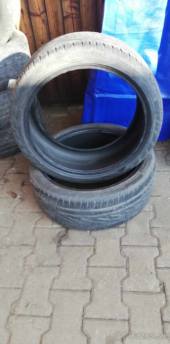 Pneumatiky letné 2ks - UNIROYAL 225/40/R19