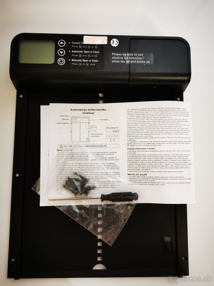 automatické dvierka na kurín