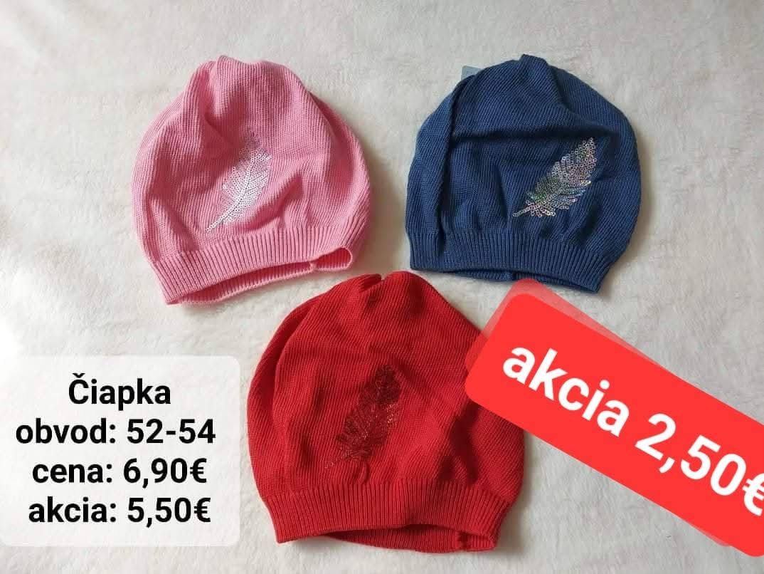 Výpredaj čiapok
