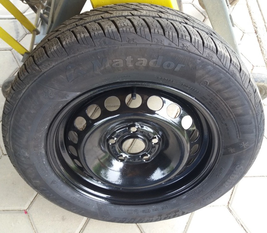 REZERVA R15 5x112 - OCTAVIA 2, OCTAVIA 3, GOLF 5, PASSAT