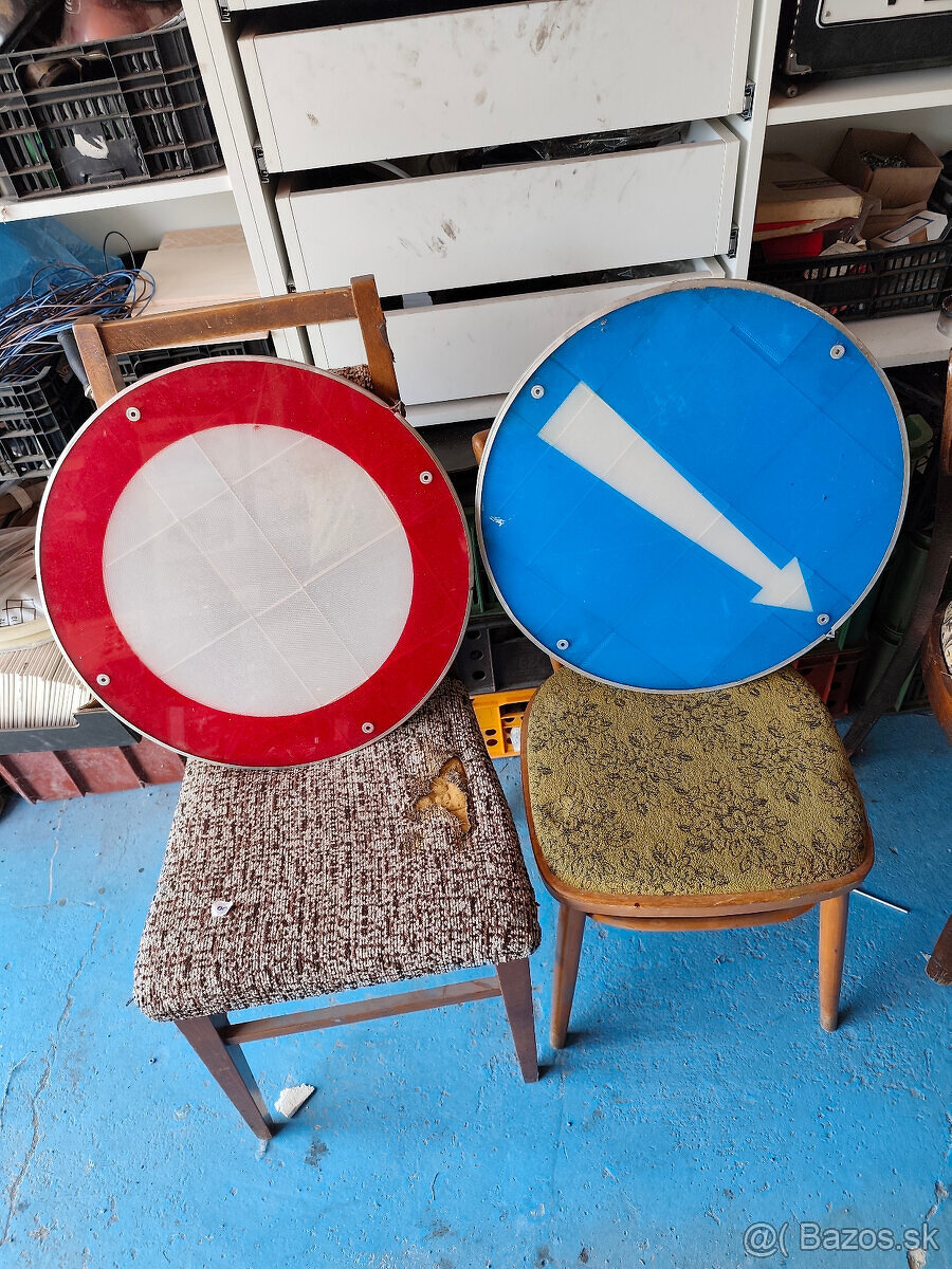 stare original dopravne znacky - 60. roky