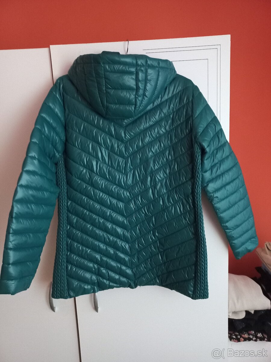 Dámska Zeleno- modra dámska bunda č 2xl