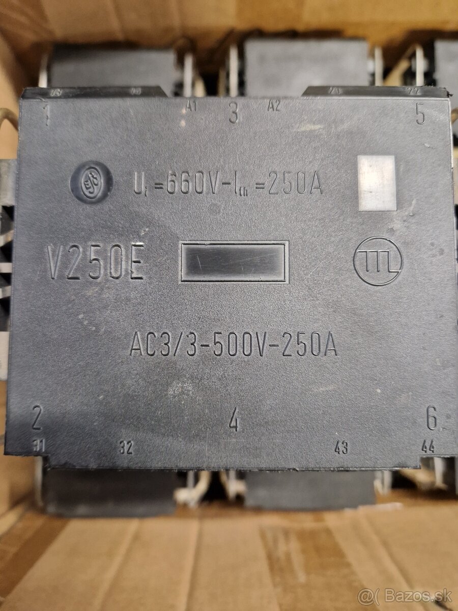 Vzduchový stykač V250E