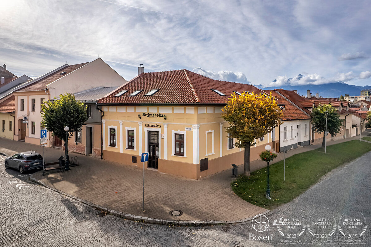 BOSEN | Historický dom s obchodným potenciálom v Kežmarku