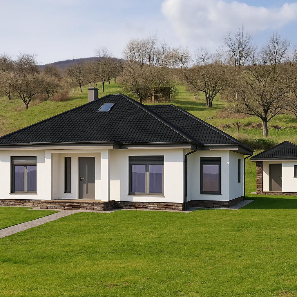 Výhodný veľký stavebný pozemok s výhľadom v obci Kravany