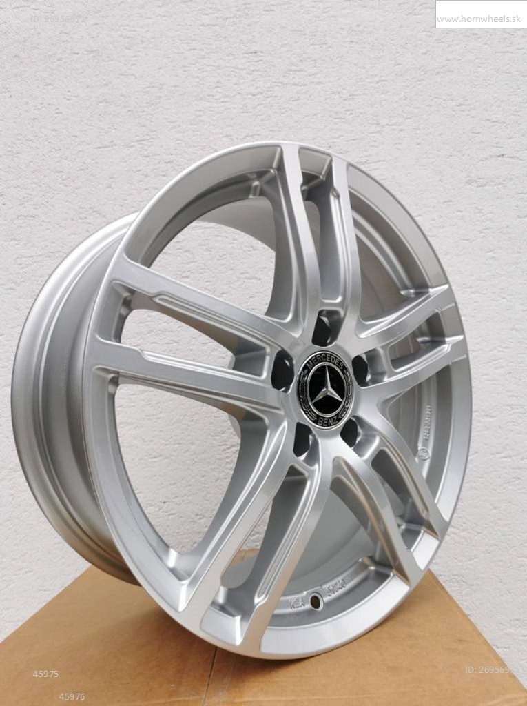 Nové Dezent Mercedes 7,5X17 ET36 5X112 Alu disky 1259