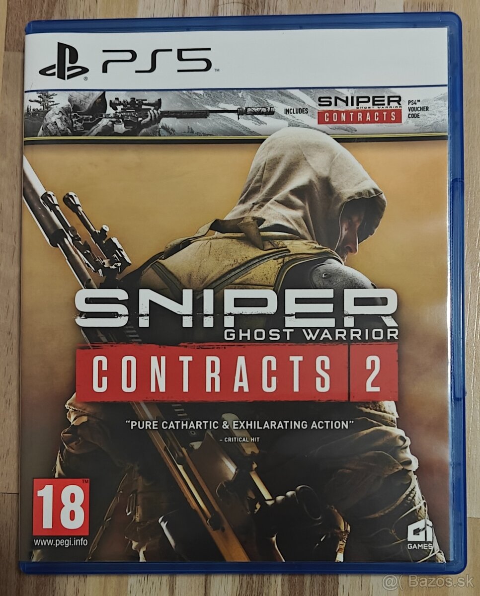Predám hru na PS5 Sniper Ghosts warrior contracts 2