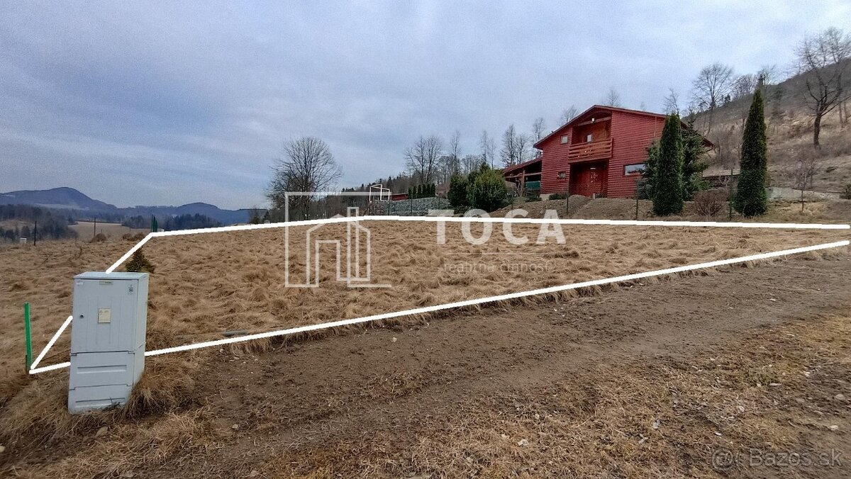 TOCA real – EXKLUZÍVNE – PREDAJ POZEMKU Kotrčiná Lúčka