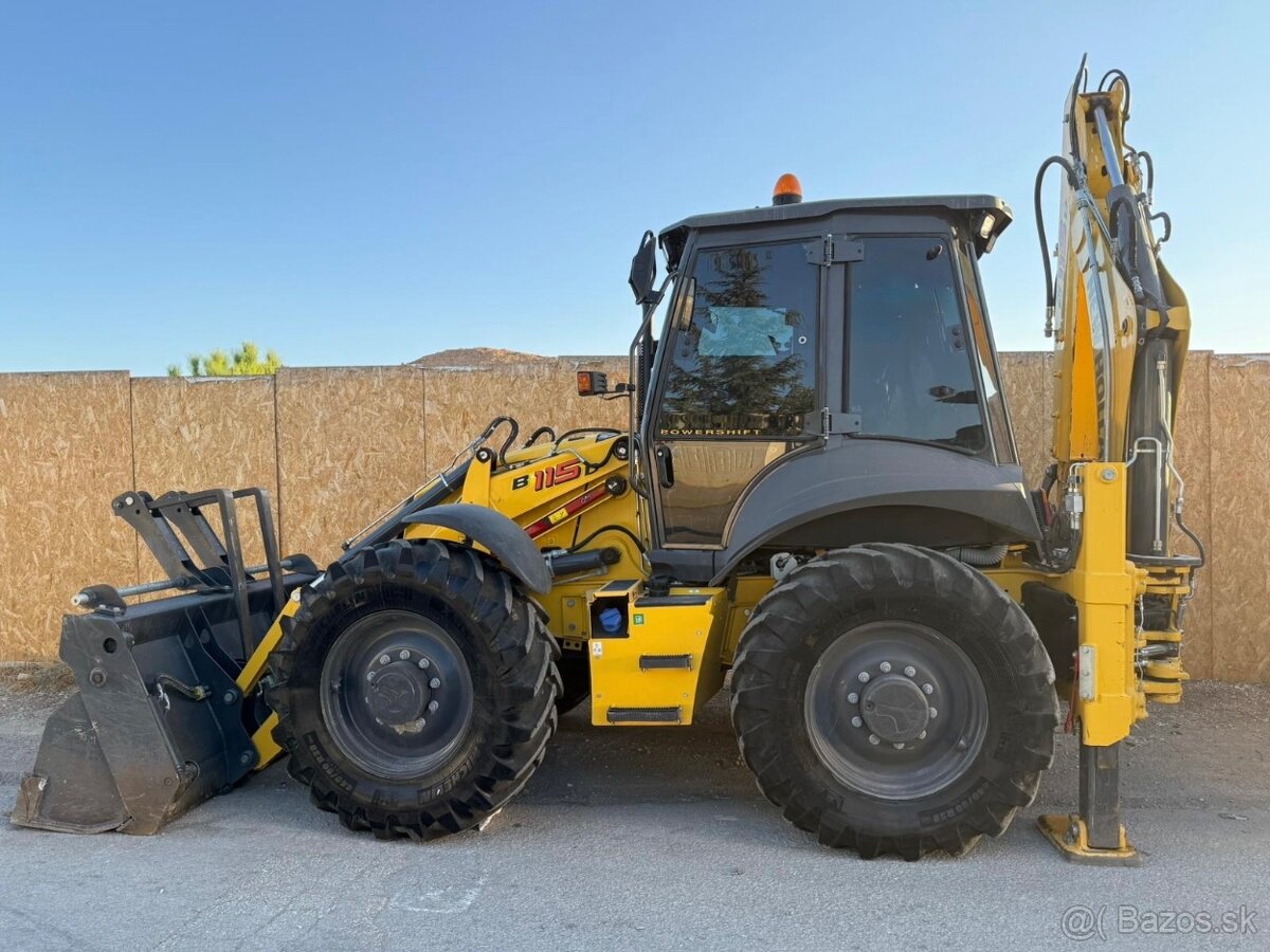 New holland B115 / 2023 , 770 hodin traktor bager