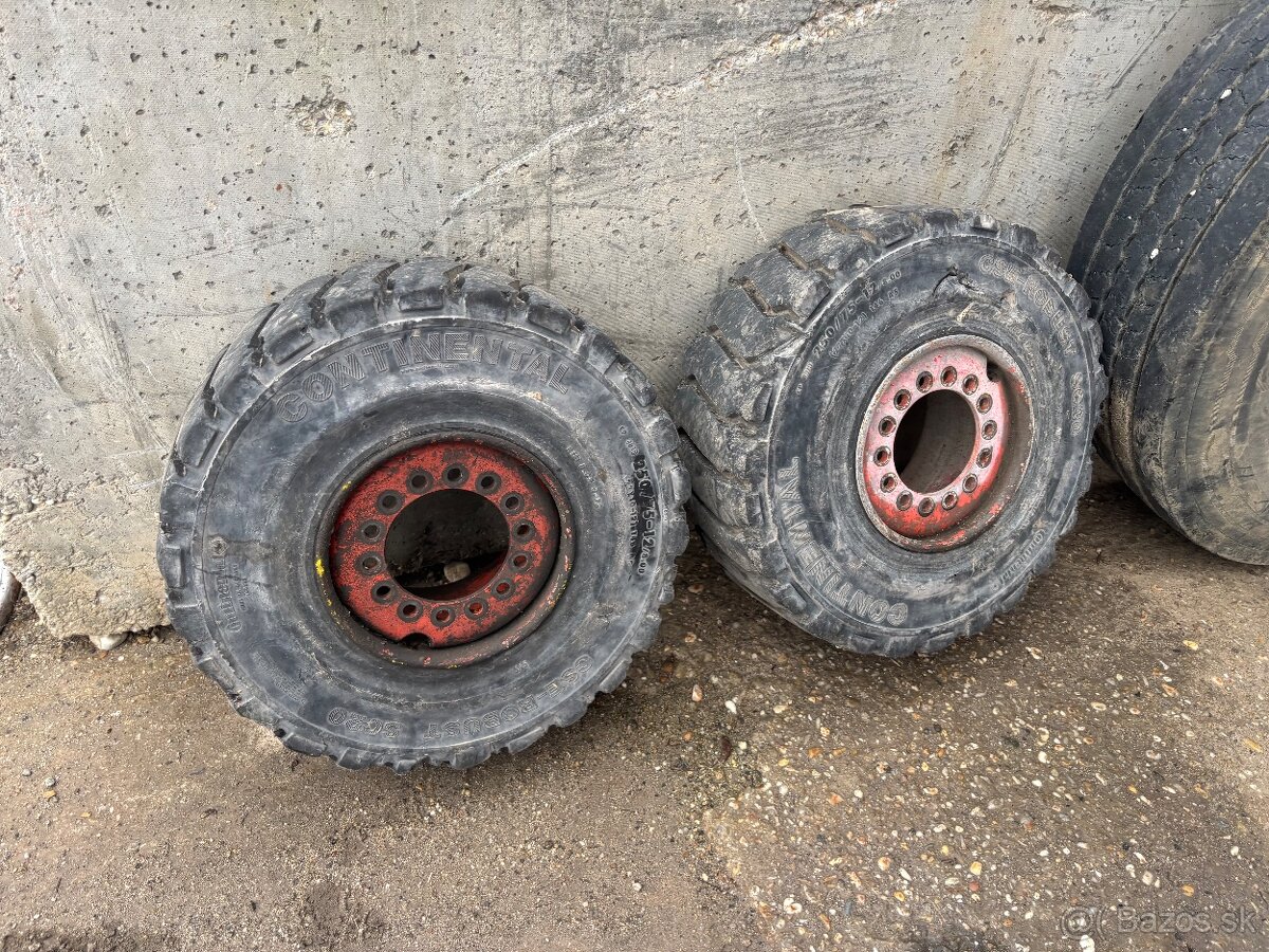 Predam predne kolesa na vzv Linde