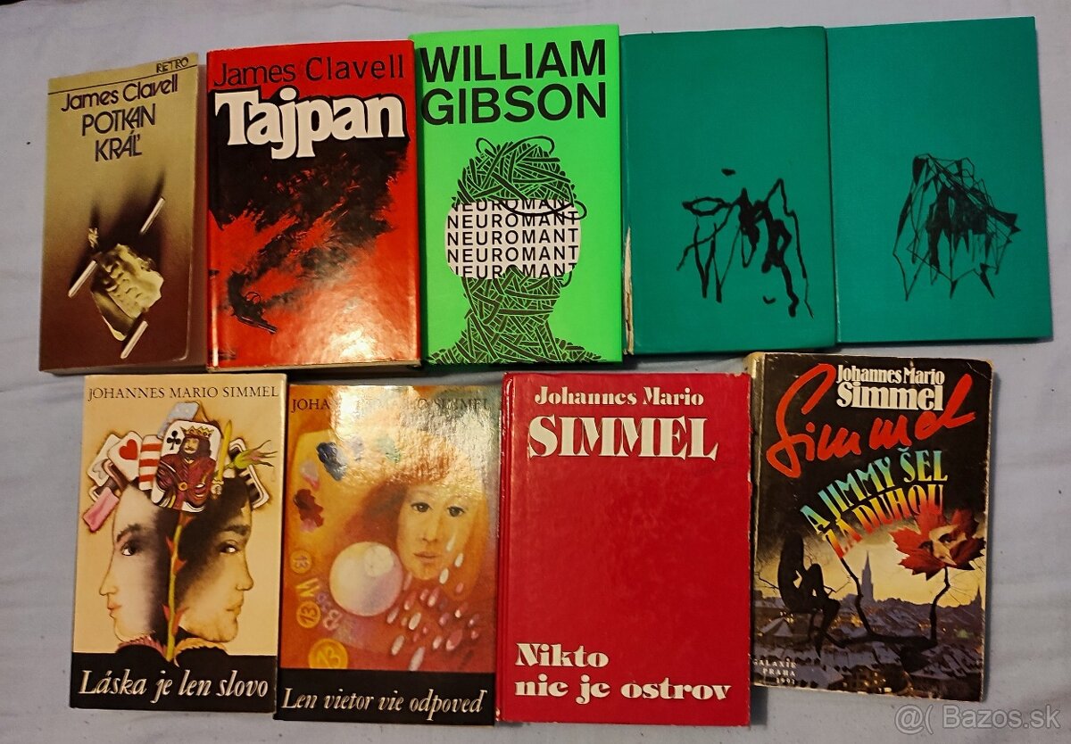 Svetoví autori Clavell,Gulbranssen, Simmel, Tolstoj