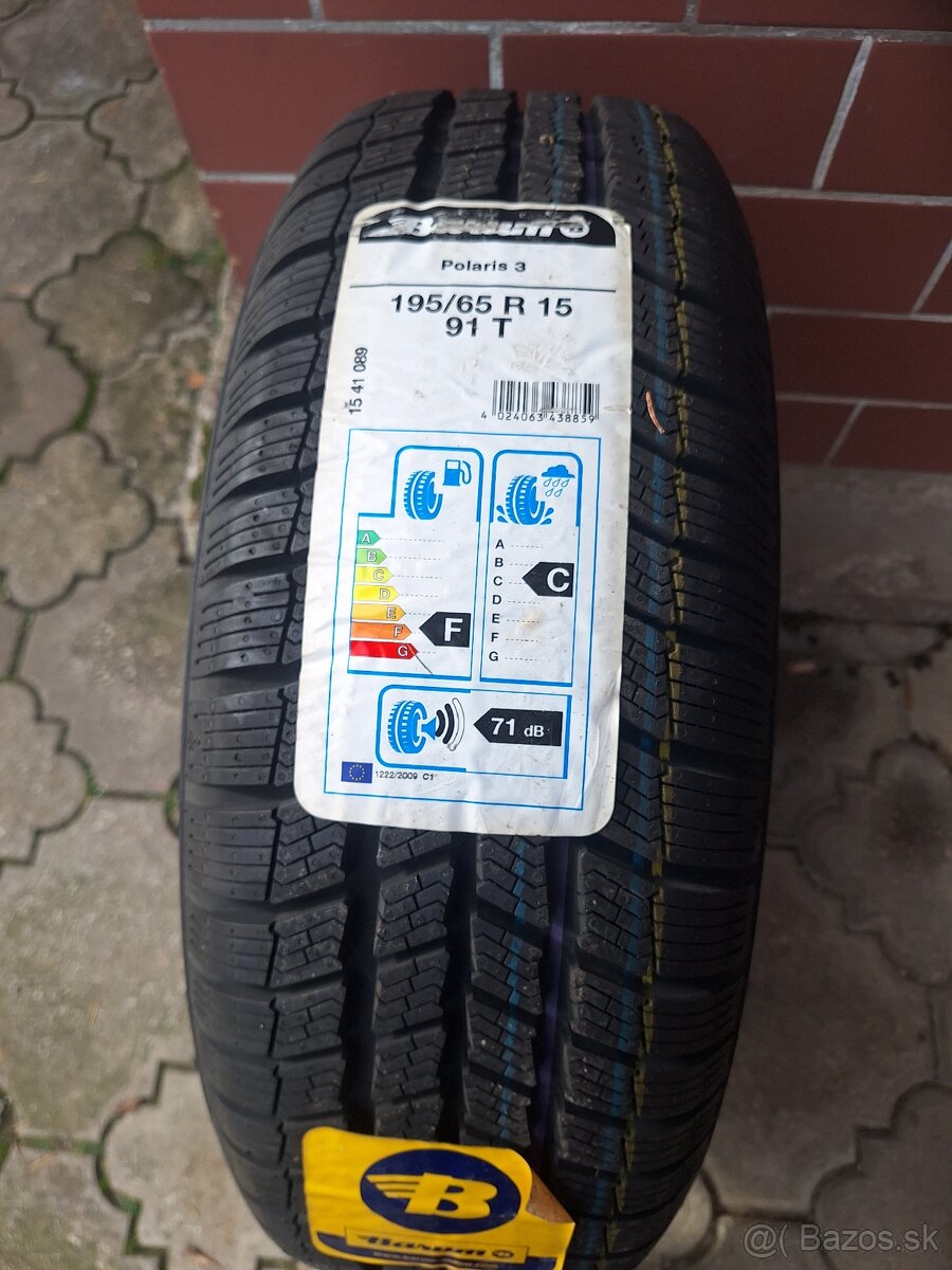 Barum polaris 3 195/65 r15 91t