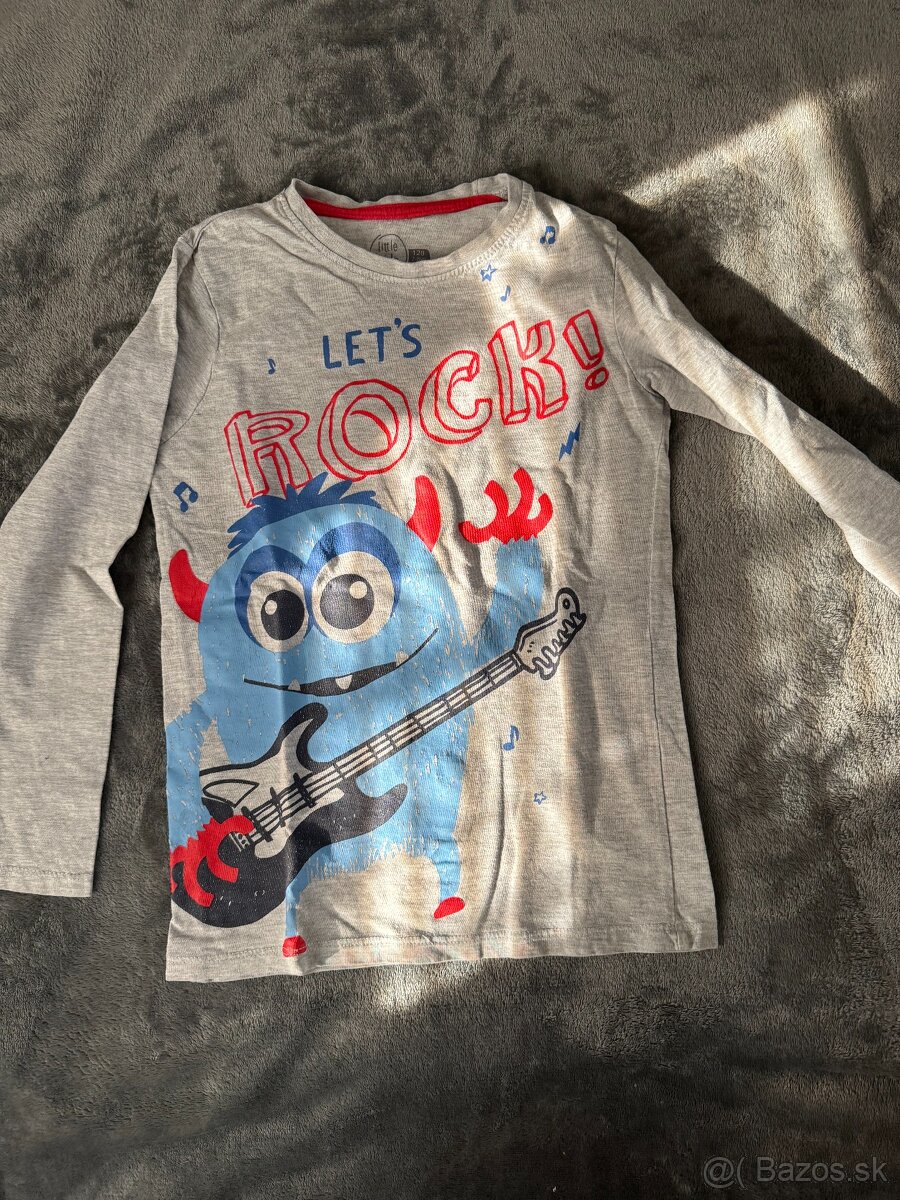 Chlapčenské tričká v. 128