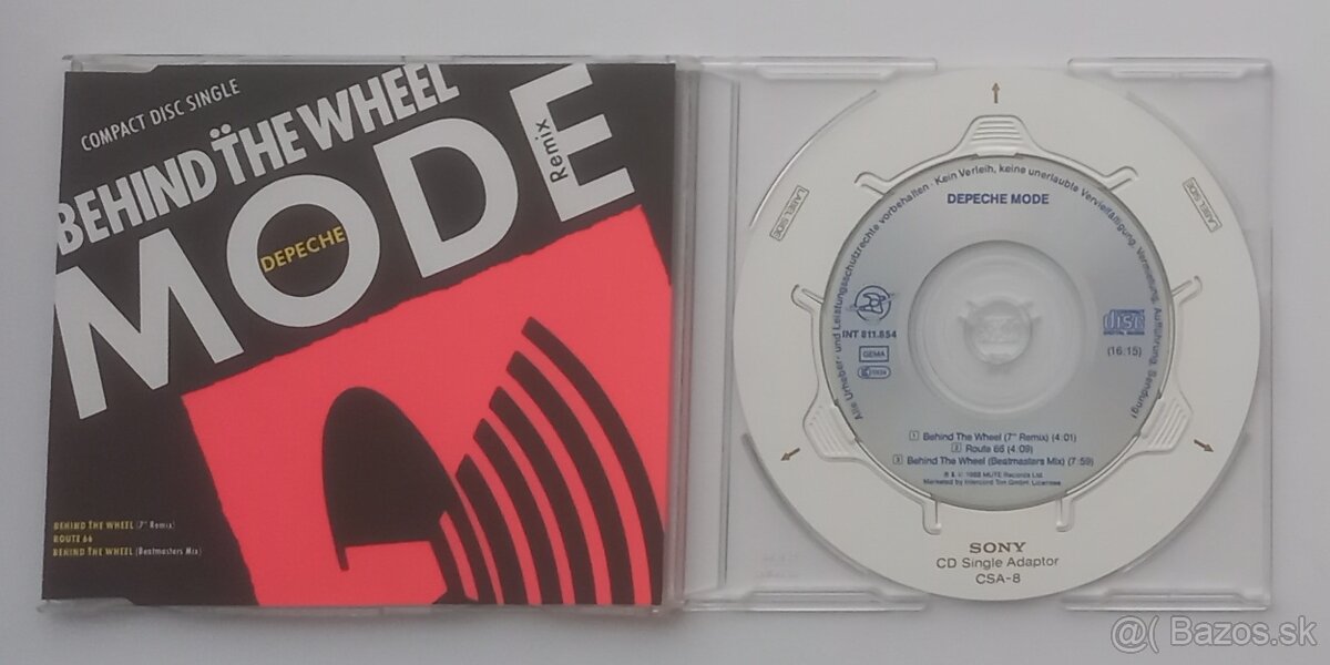 Depeche Mode Germany 3" CD Behind The Wheel