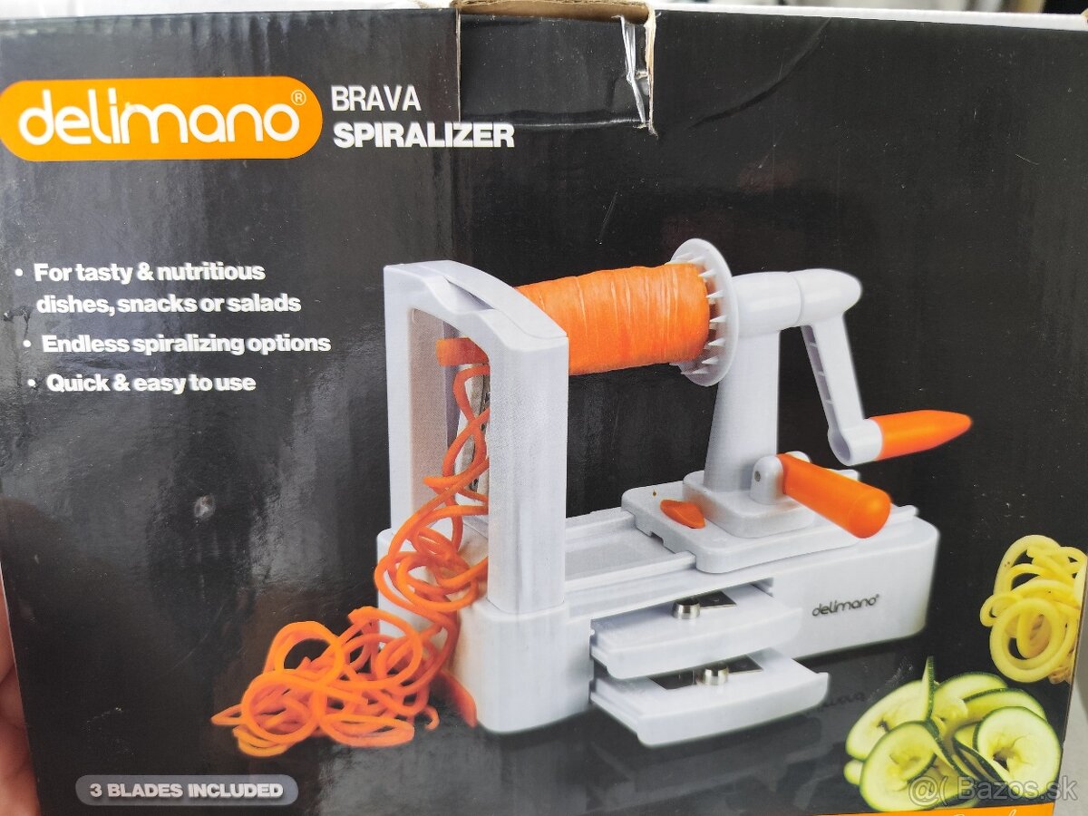 Delimano špiralovi krájač.
