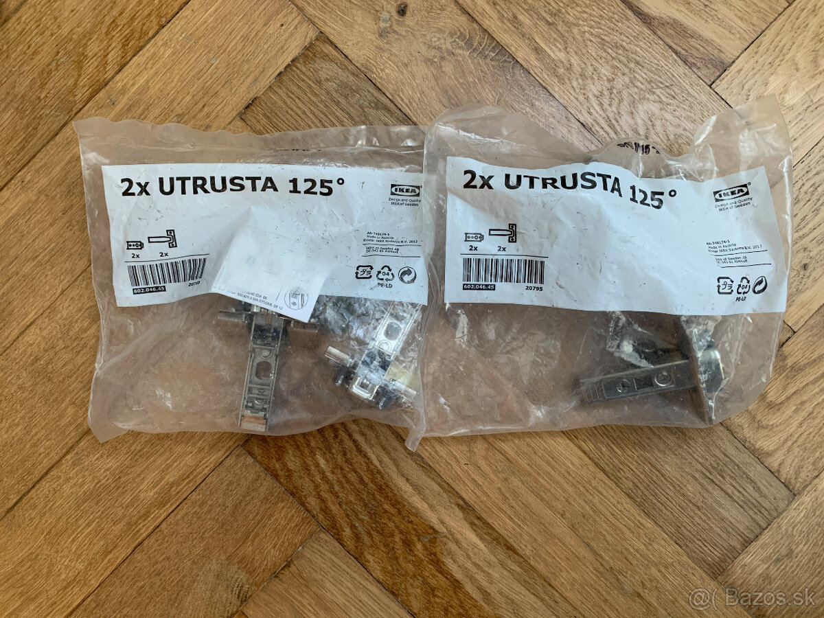 Predám pánty Ikea Utrusta 125 °