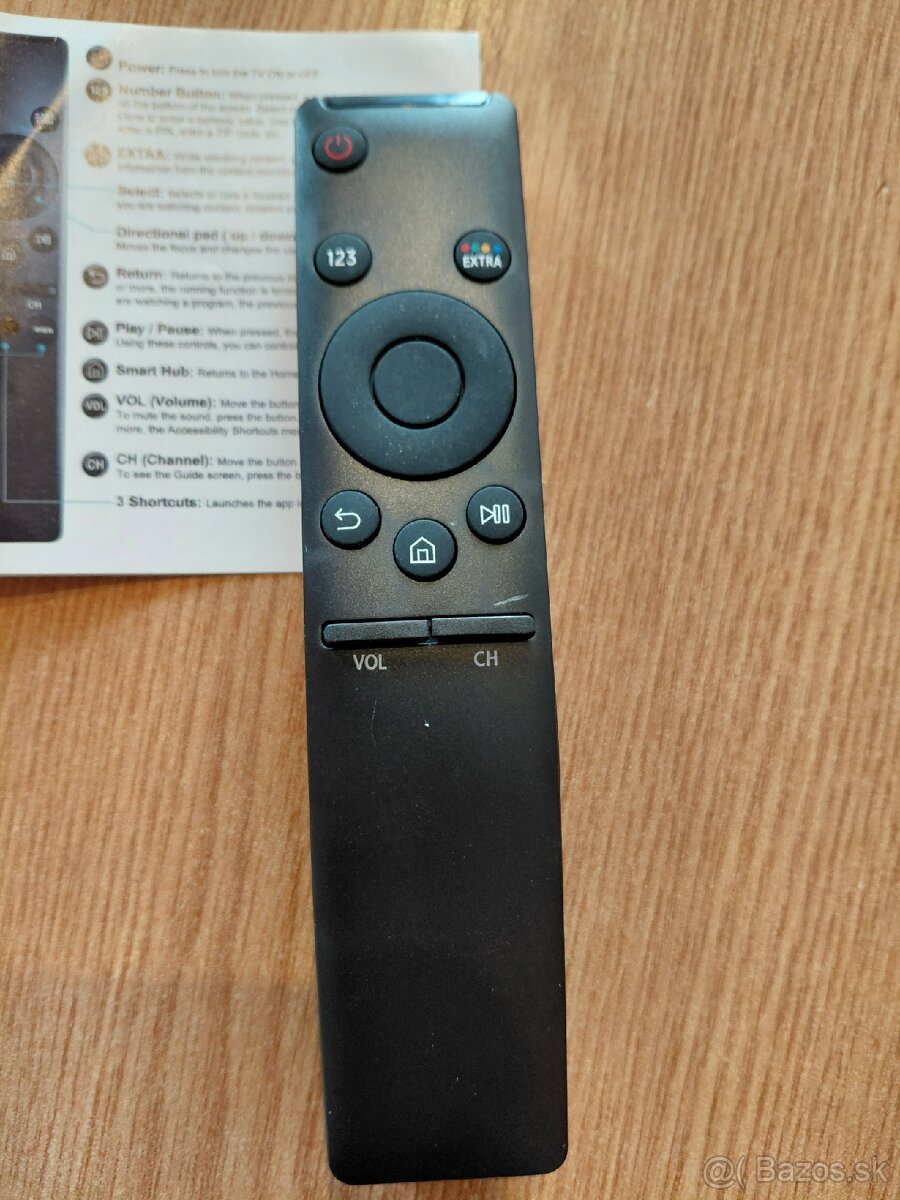 Diaĺkove ovládanie na TV Samsung