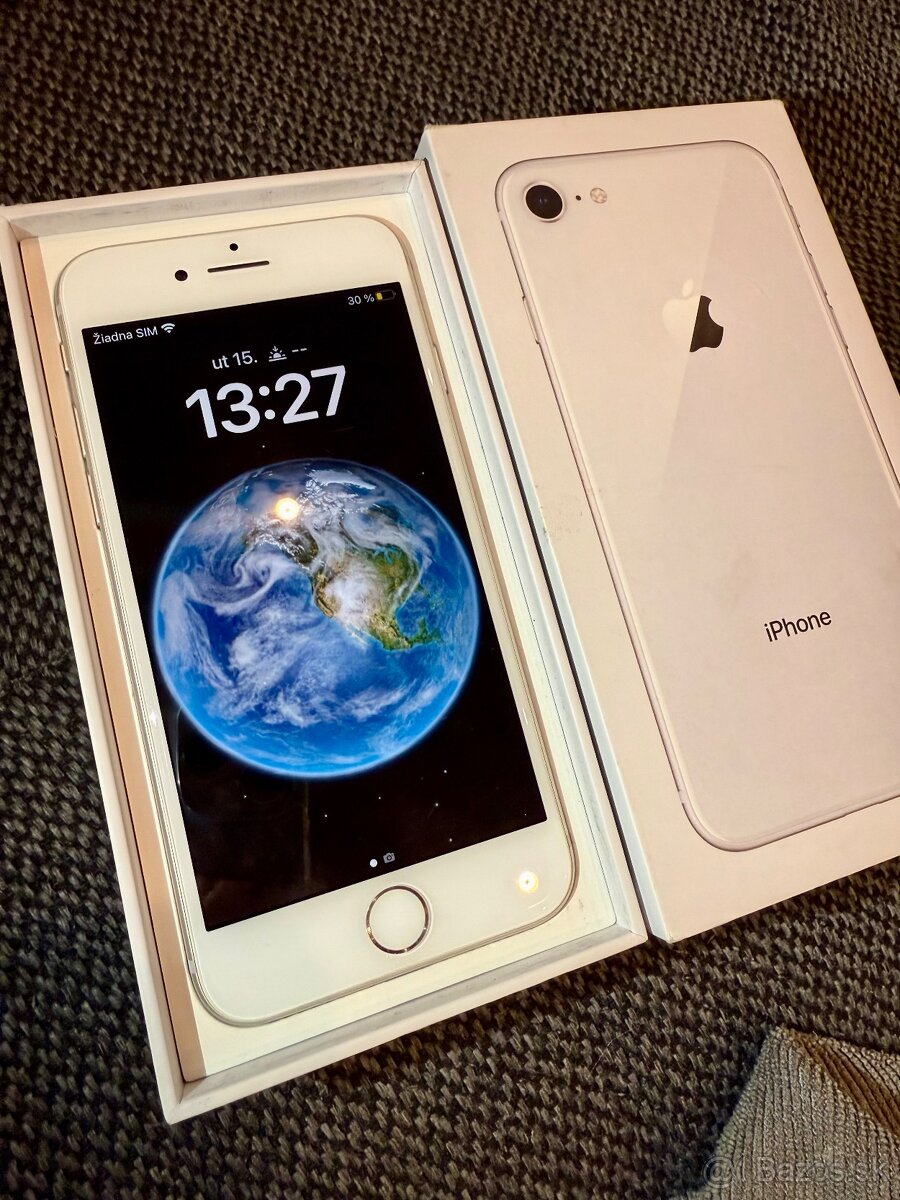 Apple iphone 8, 256gb, white