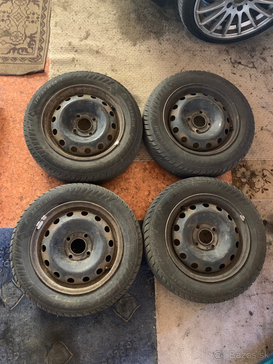 Plechove disky 4x108 R14