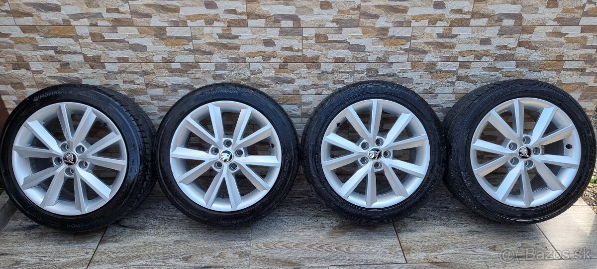 Predám orginal Skoda elektrony 5JA 601 025B , 5x100 r16
