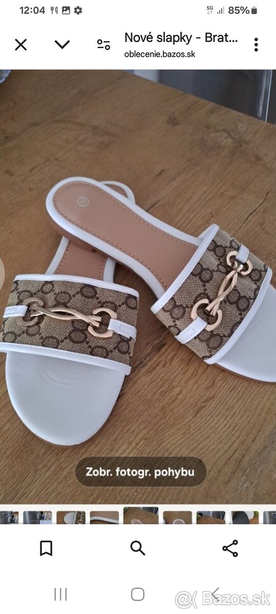 Nove topanky, slapky