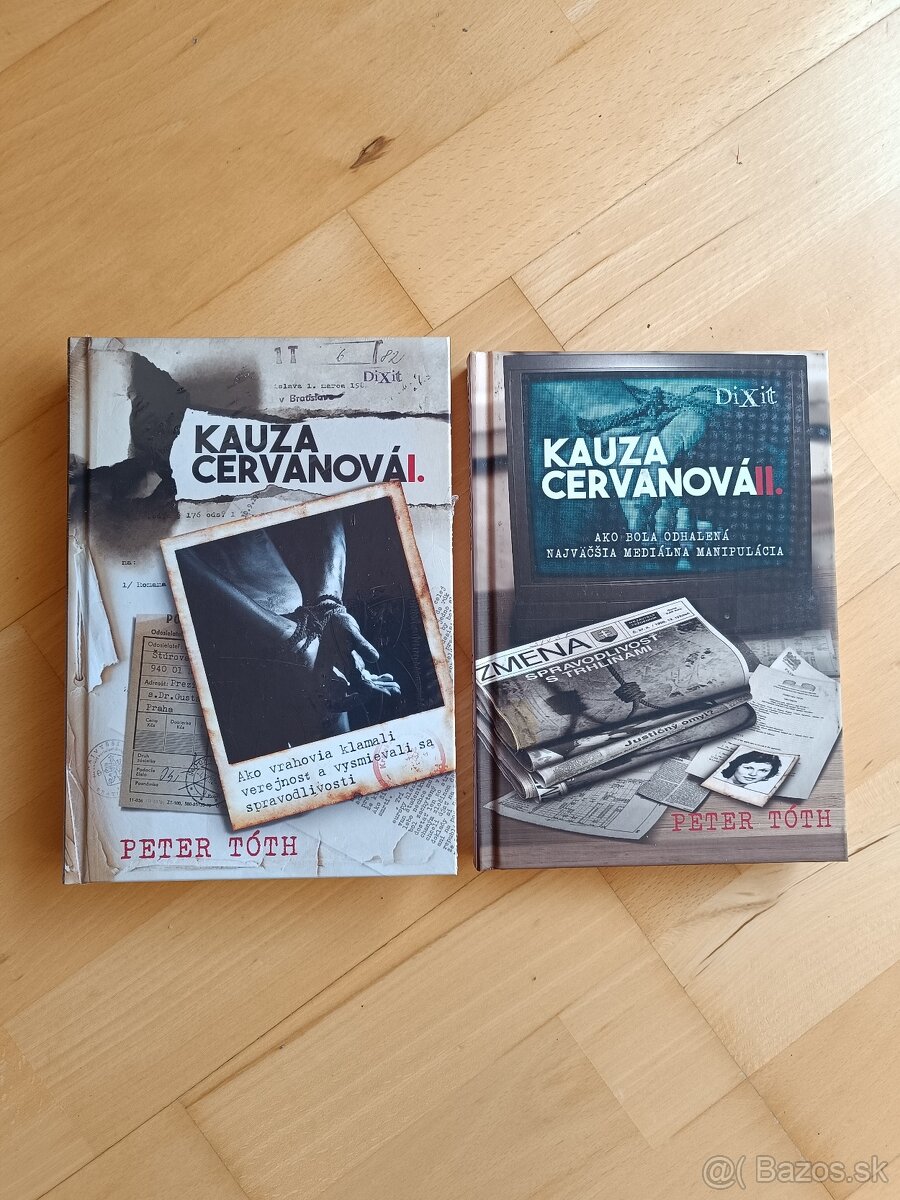 Knihy-Kauza Cervanova I,II,nové