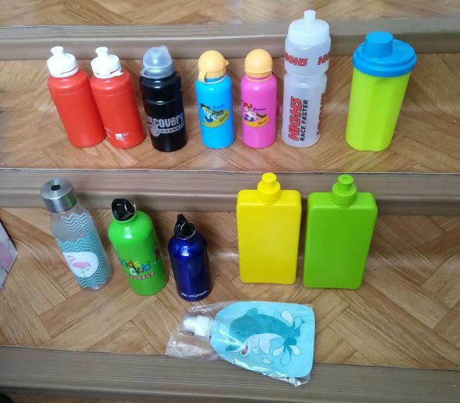 Fľaše a boxy - nové