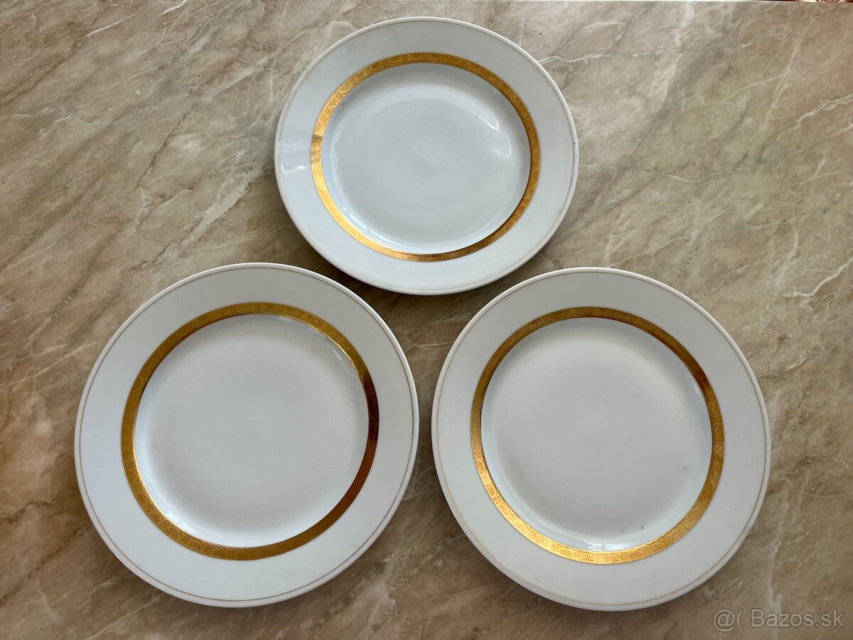 Porcelánové taniere