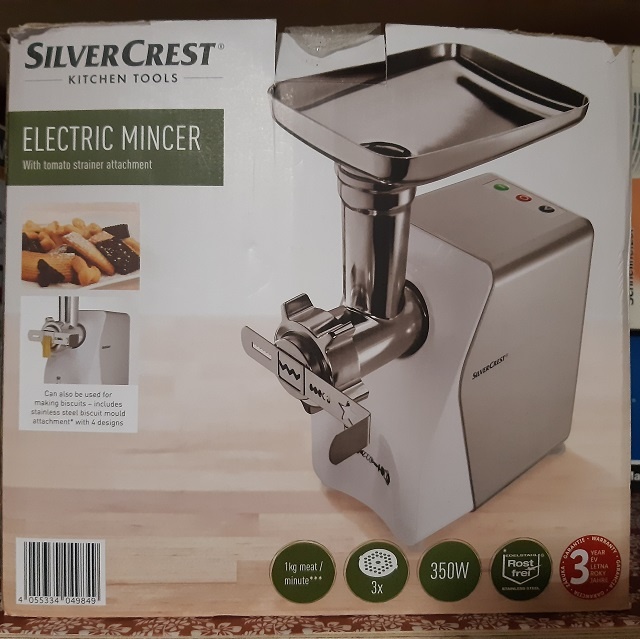SilverCrest Electric Mincer