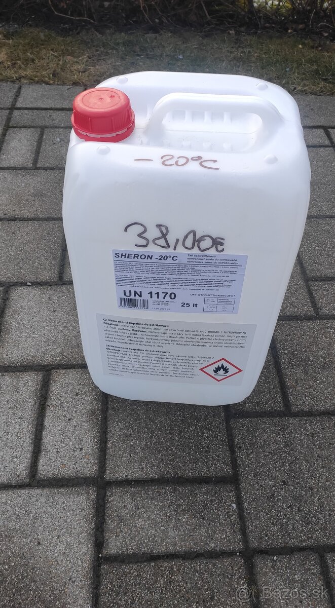 Predam bandasky z kvapaliny do ostrekovacov 25L