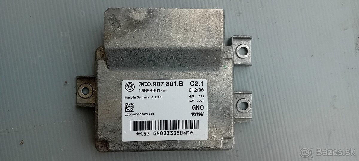 RJ elektrickej ručnej brzdy VW Passat B6