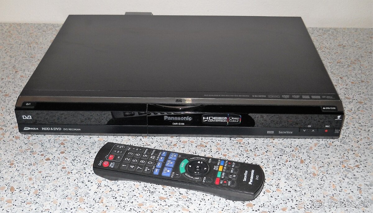 📀PANASONIC DMR-EX88 - 400 GB, HDMI, USB -záruka