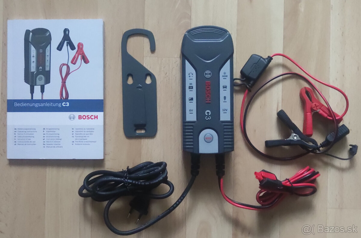 Autonabíjačka BOSCH C3 6V/12V 3,8 A